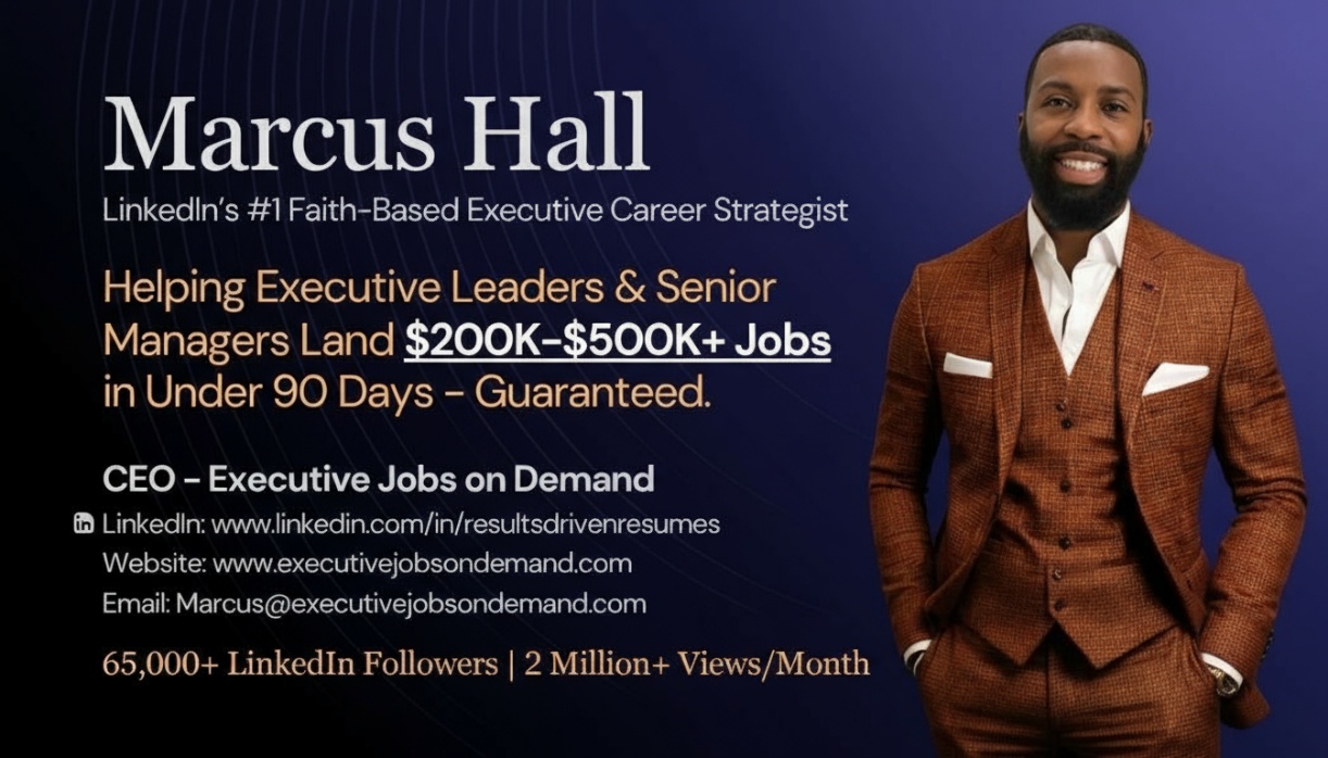 Marcus Hall — Executive Jobs on Demand